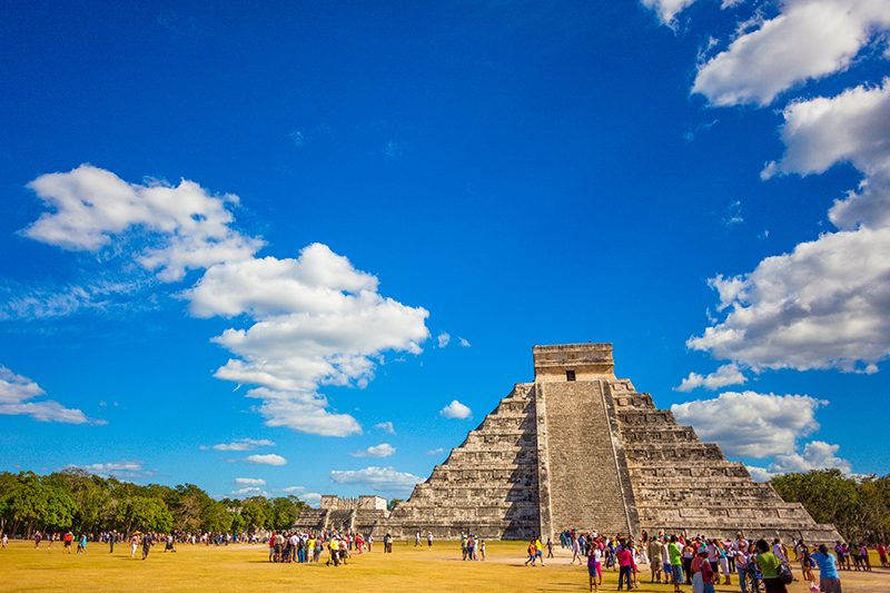 Celebrate the new year at Mayan ruins