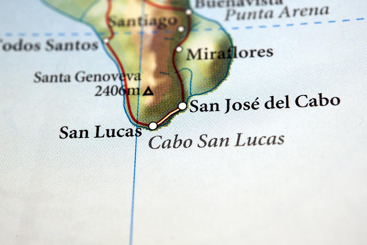 Los Cabos Map